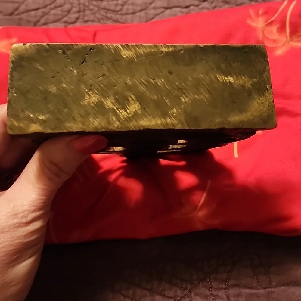 VINTAGE  SOLID BRASS  ⛵️  SAILBOAT. - Picture 3 of 5